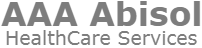AAA Abisol Health Care website footer logo